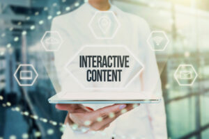 Enhance your E-commerce website design with interactive content.